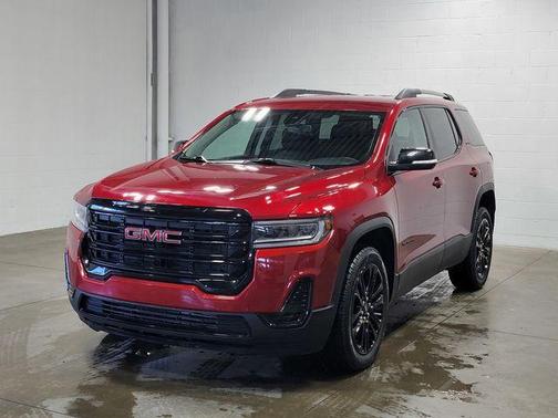 Volcanic Red 2023 GMC Acadia SLE