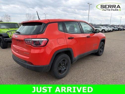Spitfire Orange Clearcoat 2018 Jeep Compass Sport