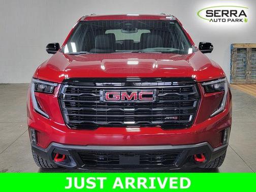 Volcanic Red 2025 GMC Acadia AT4