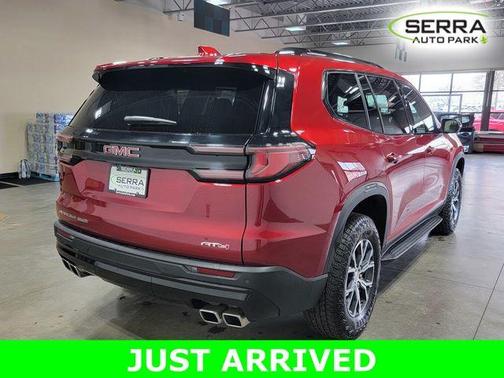 Volcanic Red 2025 GMC Acadia AT4