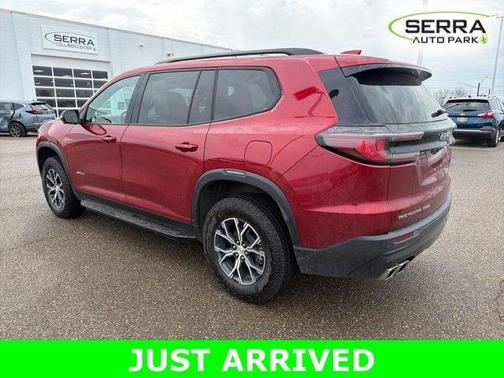 Volcanic Red 2025 GMC Acadia AT4