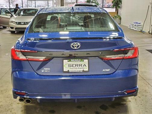 Blue 2025 Toyota Camry XSE