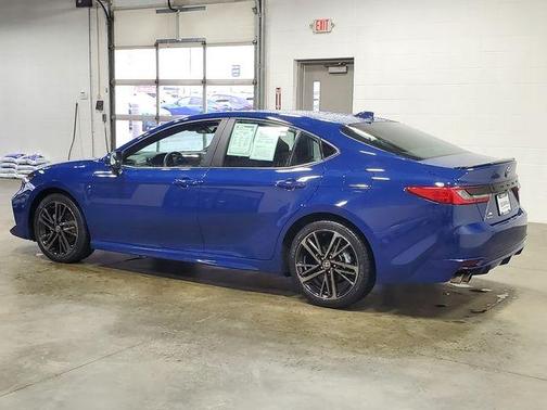 Blue 2025 Toyota Camry XSE