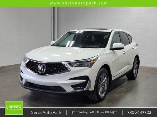 White Diamond Pearl 2019 Acura RDX Advance Package