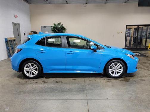 Blue Flame 2019 Toyota Corolla Hatchback SE