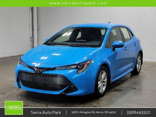 Blue Flame 2019 Toyota Corolla Hatchback SE