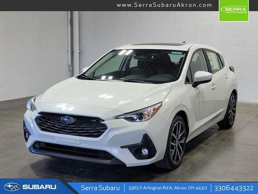 Crystal White Pearl 2026 Subaru Impreza Sport