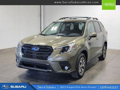 Autumn Green Metallic 2023 Subaru Forester Premium