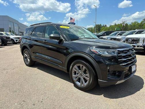 Agate Black Metallic 2026 Ford Explorer Active