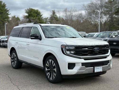 Star White Metallic Tri-Coat 2026 Ford Expedition Platinum
