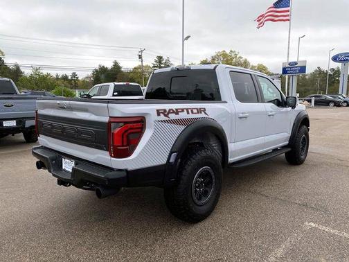 Space White Metallic 2025 Ford F-150 Raptor