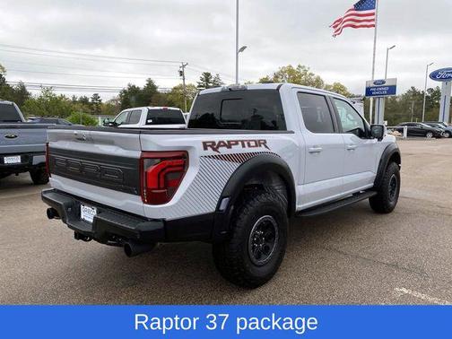 Space White Metallic 2025 Ford F-150 Raptor