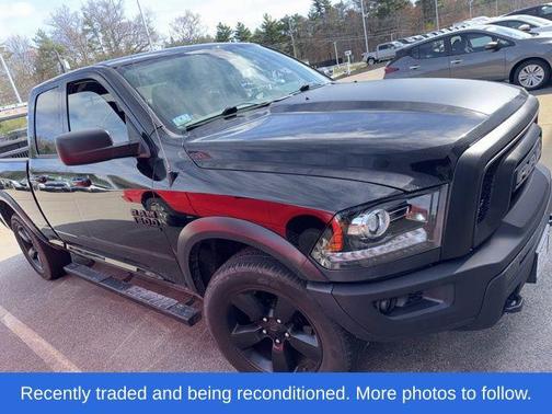 Diamond Black Crystal Pearlcoat 2019 RAM 1500 Classic Warlock Quad Cab 4x4 6'4' Box