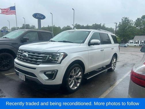 White Platinum Clearcoat Metallic 2019 Ford Expedition Limited