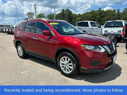 Scarlet Ember 2018 Nissan Rogue SV
