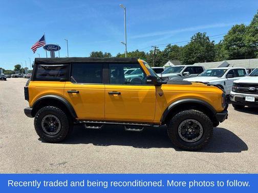 Orange Metallic 2021 Ford Bronco Badlands