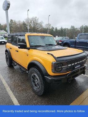 Orange Metallic 2021 Ford Bronco Badlands