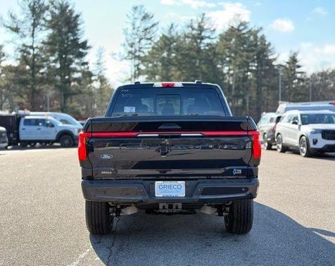 Antimatter Blue Metallic 2025 Ford F-150 Lightning LARIAT
