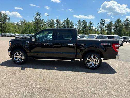 Agate Black Metallic 2021 Ford F-150 Lariat