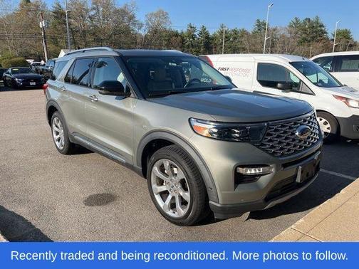 Silver Spruce Metallic 2020 Ford Explorer Platinum