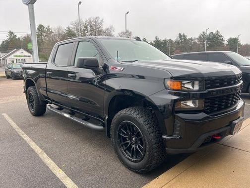Black 2021 Chevrolet Silverado 1500 Custom Trail Boss