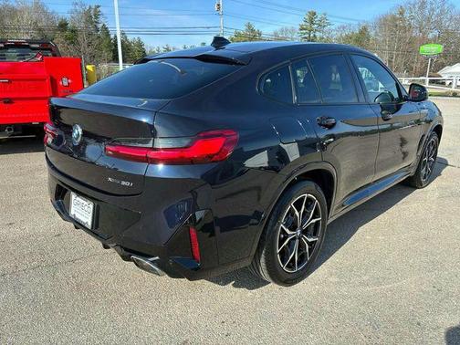Black Sapphire Metallic 2023 BMW X4 xDrive30i