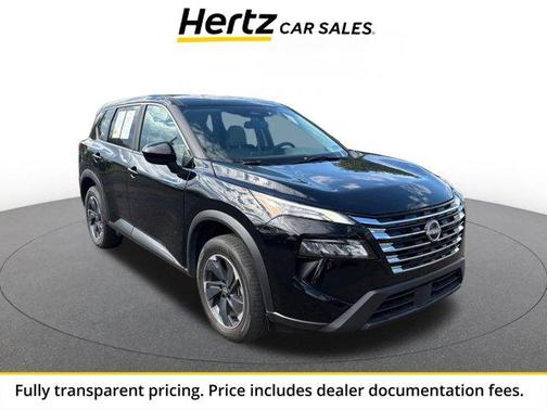 Black 2025 Nissan Rogue SV