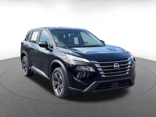 Black 2025 Nissan Rogue SV