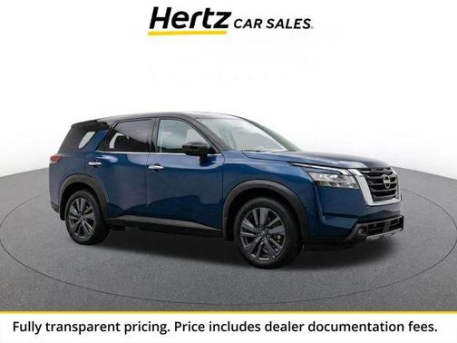 Deep Ocean Blue 2025 Nissan Pathfinder SV