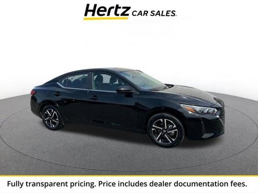 Black 2025 Nissan Sentra SV
