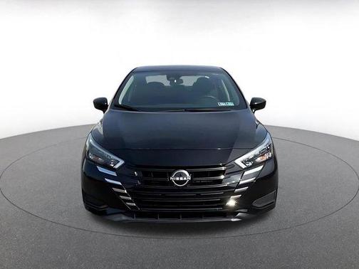 Black 2025 Nissan Versa 1.6 SV