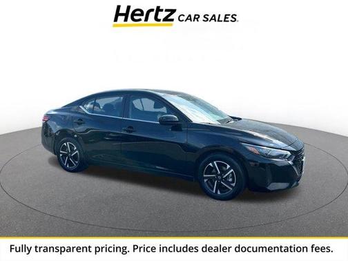 Black 2025 Nissan Sentra SV