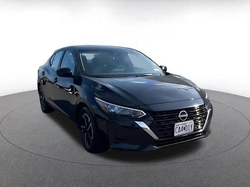 Black 2025 Nissan Sentra SV