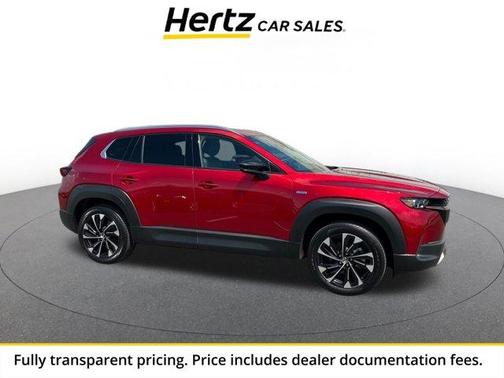 Soul Red Crystal Metallic 2025 Mazda CX-50 Hybrid Premium Plus Package