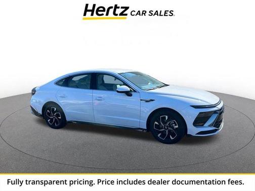 White 2025 Hyundai SONATA SEL