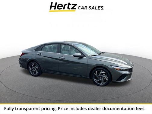 Amazon Gray 2025 Hyundai ELANTRA Limited