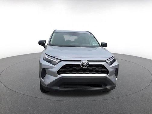 Silver 2025 Toyota RAV4 Hybrid LE