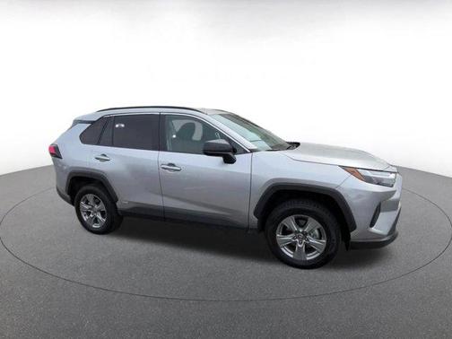 Silver 2025 Toyota RAV4 Hybrid LE
