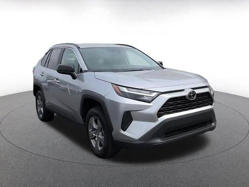 Silver 2025 Toyota RAV4 Hybrid LE