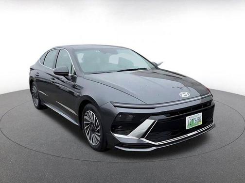 Portofino Gray 2025 Hyundai SONATA Hybrid SEL