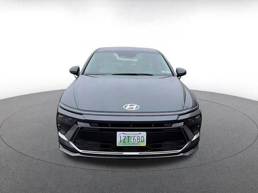 Portofino Gray 2025 Hyundai SONATA Hybrid SEL