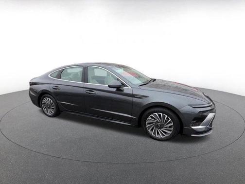 Portofino Gray 2025 Hyundai SONATA Hybrid SEL