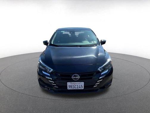 Black 2025 Nissan Versa 1.6 SV