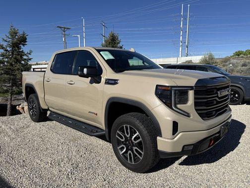Desert Sand Metallic 2022 GMC Sierra 1500 AT4