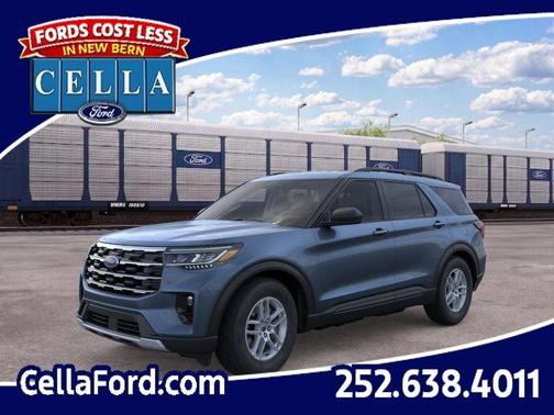 Vapor Blue Metallic 2026 Ford Explorer Active