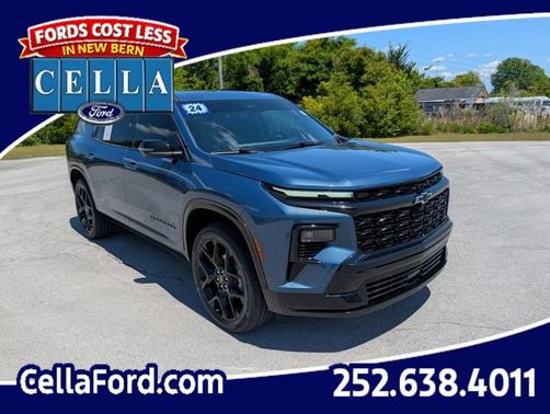 Lakeshore Blue Metallic 2024 Chevrolet Traverse RS