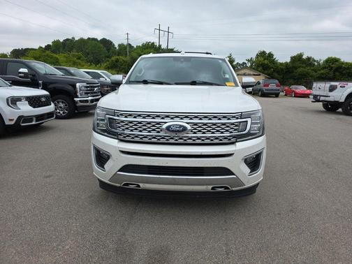 White Platinum Clearcoat Metallic 2019 Ford Expedition Max Platinum