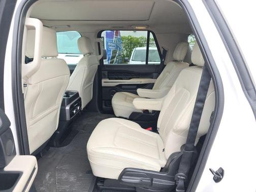 White Platinum Clearcoat Metallic 2019 Ford Expedition Max Platinum