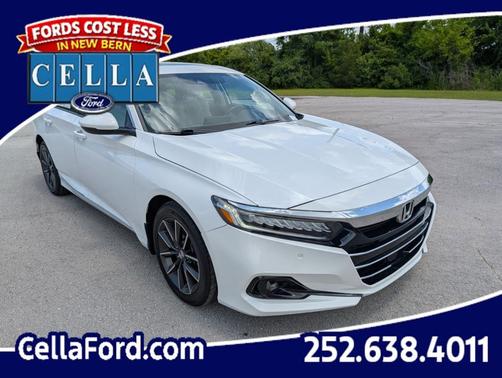 Platinum White Pearl 2022 Honda Accord EX-L