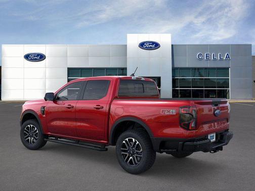 Ruby Red Metallic Tinted Clearcoat 2026 Ford Ranger Lariat